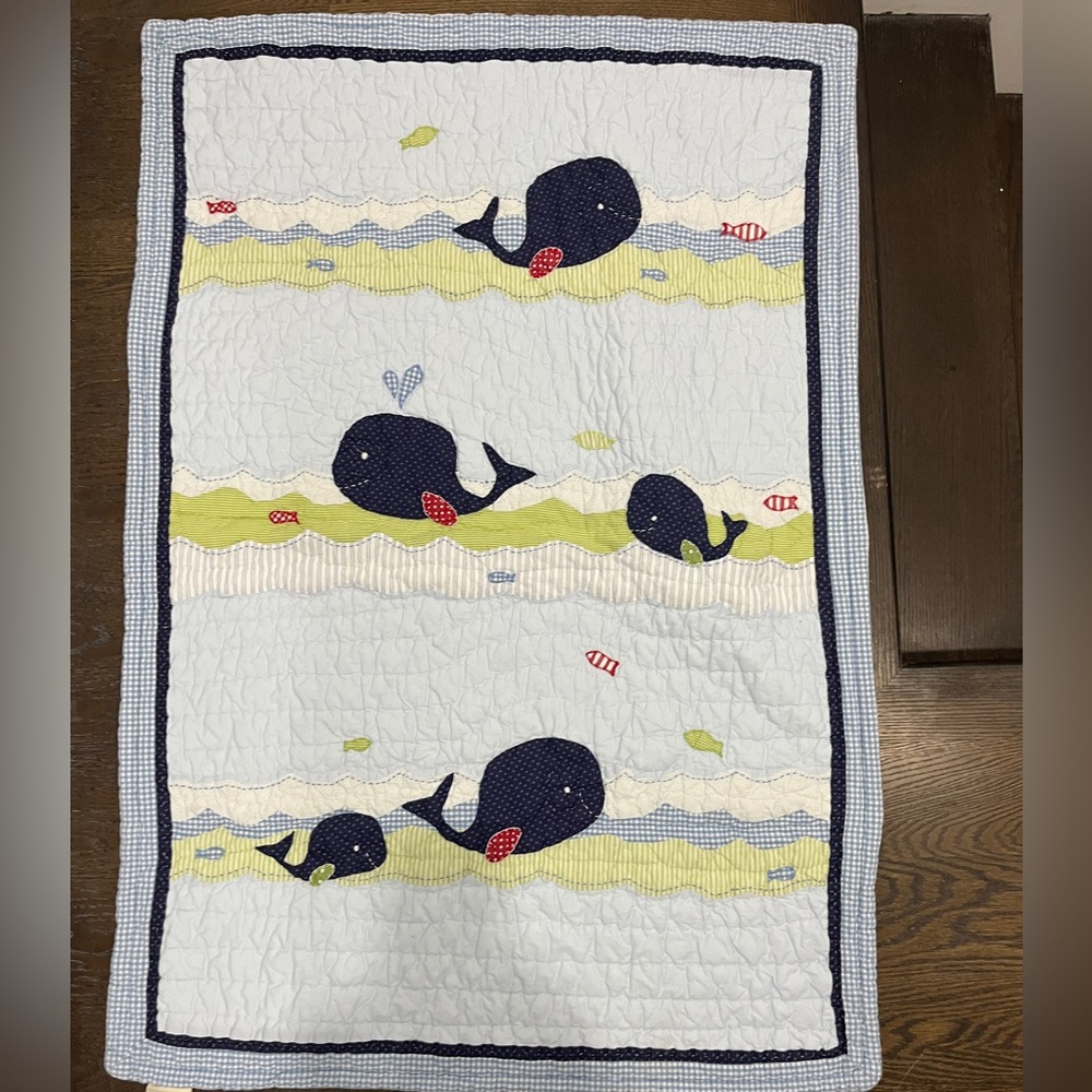 Pottery Barn Kids Jackson Whale Quilt